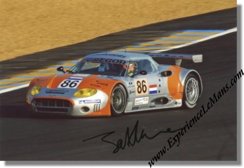 2006 Jonny Kane signed Spyker C8 Spyder 24 Hours of Le Mans Photo 2006 Jonny Kane signed Spyker C8 Spyder 24 Hours of Le Mans Photo