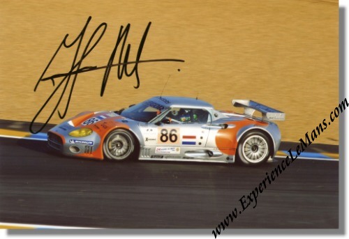 2006 Mike Hezemans signed Spyker C8 24 Hours of Le Mans Photo 2006 Mike Hezemans signed Spyker C8 24 Hours of Le Mans Photo