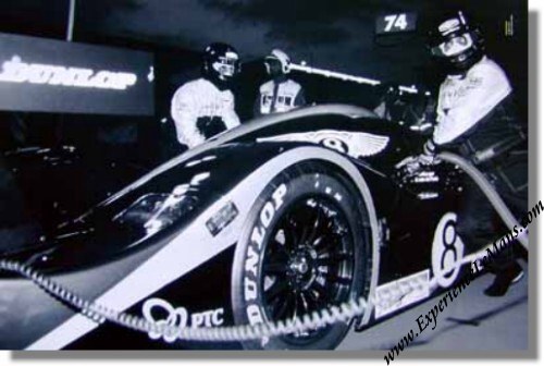 2001 Bentley EXP Speed 8 Le Mans 24 Hours Poster 2001 Bentley EXP Speed 8 Le Mans 24 Hours Poster
