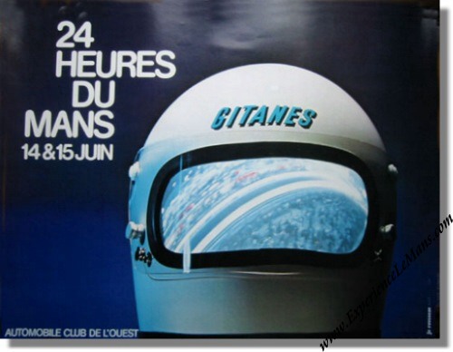 1975 Le Mans Poster - Vintage Original 1975 Le Mans Poster - Vintage Original