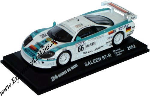 Saleen S7R Konrad Borcheller and Seiler 2002 24 Hours of Le Mans Scale Model by Altaya Saleen S7R Konrad Borcheller and Seiler 2002 24 Hours of Le Mans Scale Model by Altaya